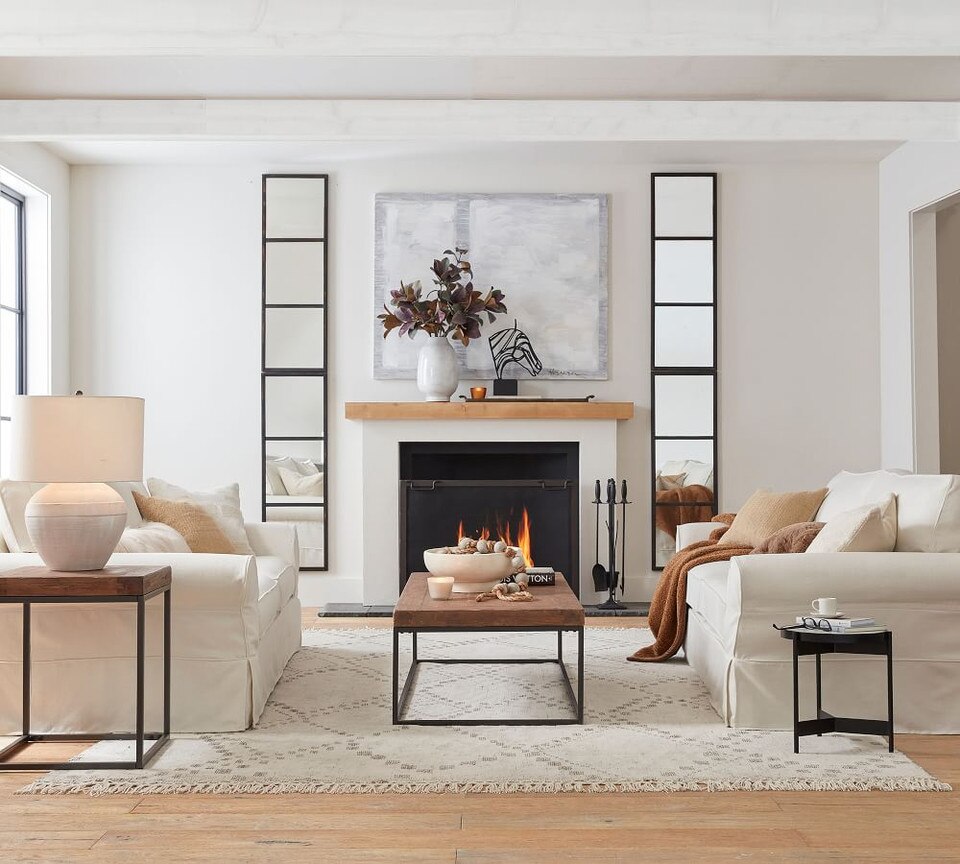 Malcolm 66cm Square End Table Pottery Barn Australia